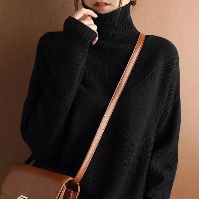 Drune | Ripp-Turtleneck-Pullover für Damen