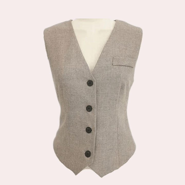 Drune | Damenbekleidungssatz Elegantes 3 Teiliges Damensatz Stilvolle Hose, Weste Und Schicker Blazer