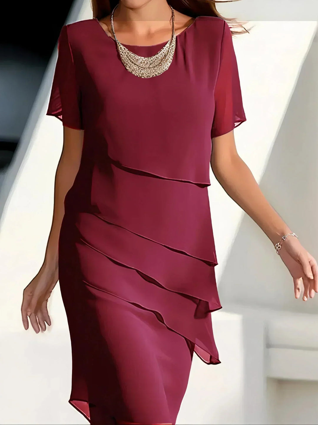 Drune | Elegantes Damen Kleid Luftig, Feminin & Ideal Für Besondere Anlässe