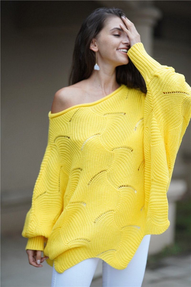 Drune Es wird alles gut Strickpullover - Grün