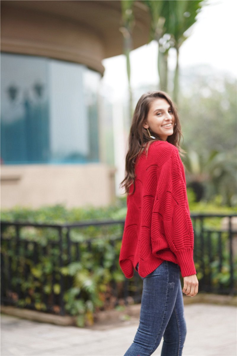 Drune Es wird alles gut Strickpullover - Grün
