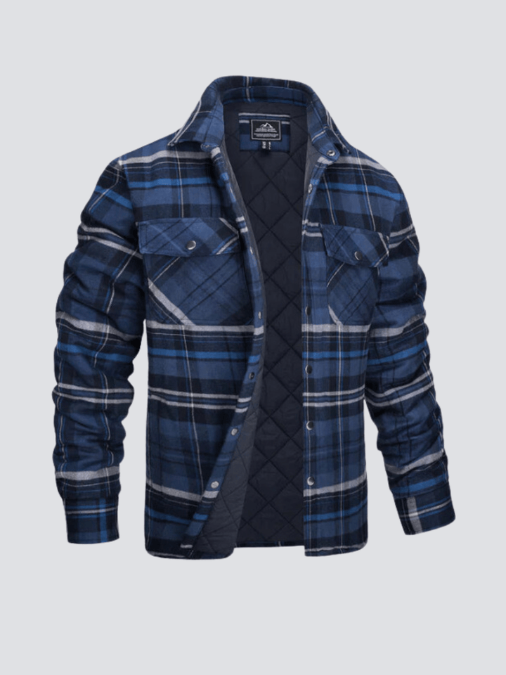 Drune | Karierte Flanelljacke