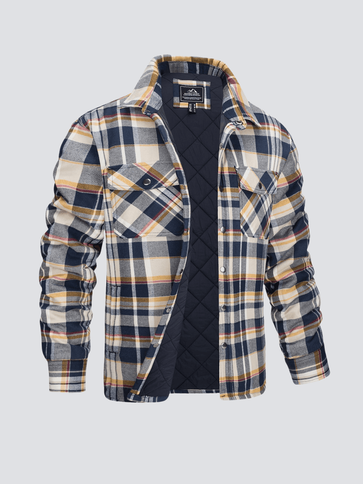 Drune | Karierte Flanelljacke