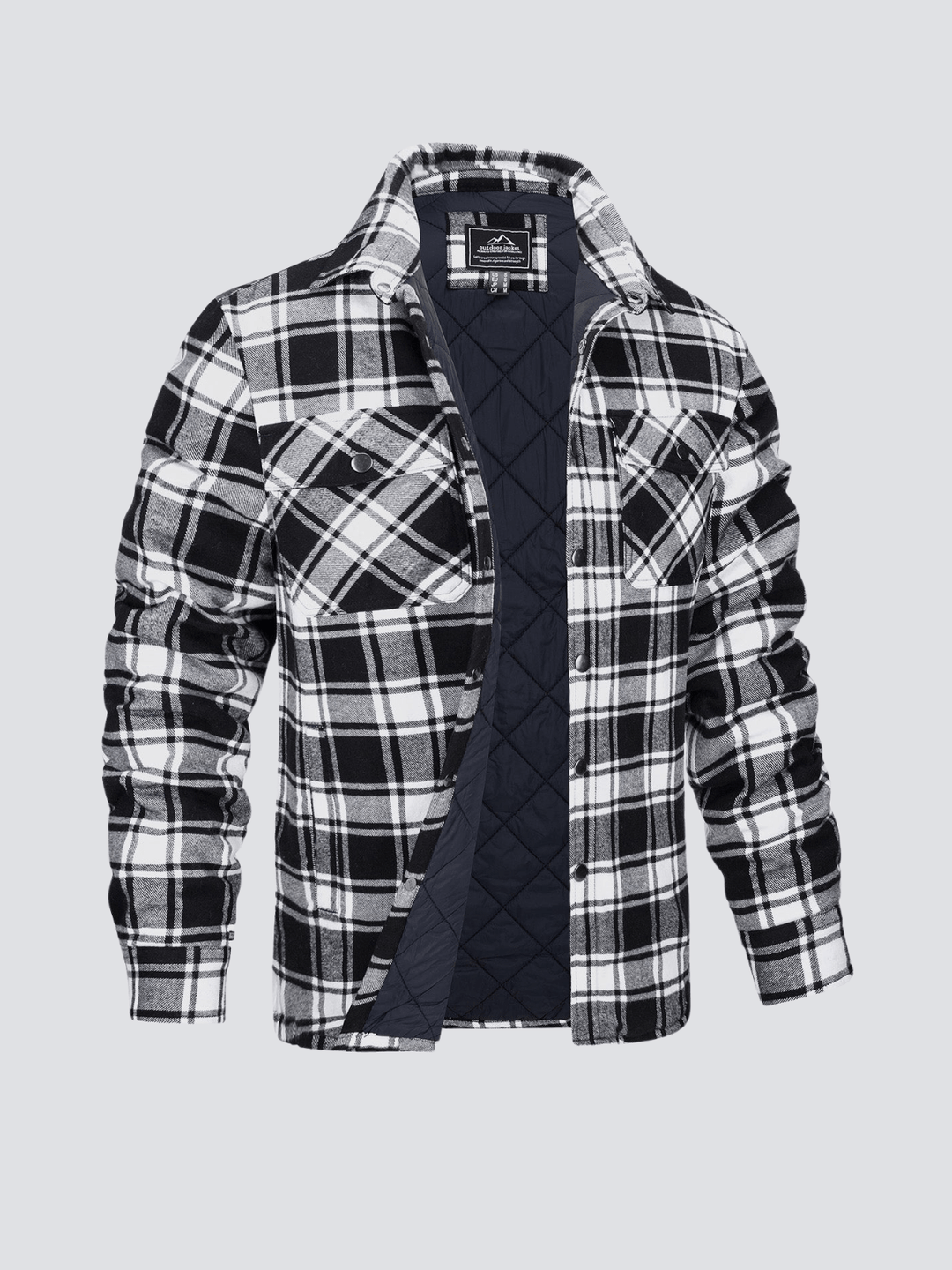 Drune | Karierte Flanelljacke