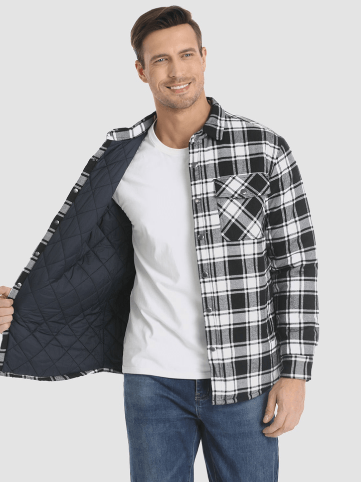 Drune | Karierte Flanelljacke