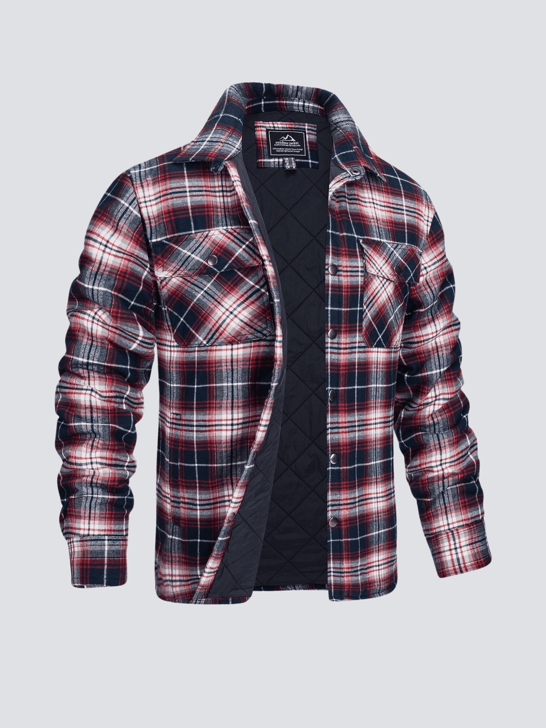 Drune | Karierte Flanelljacke