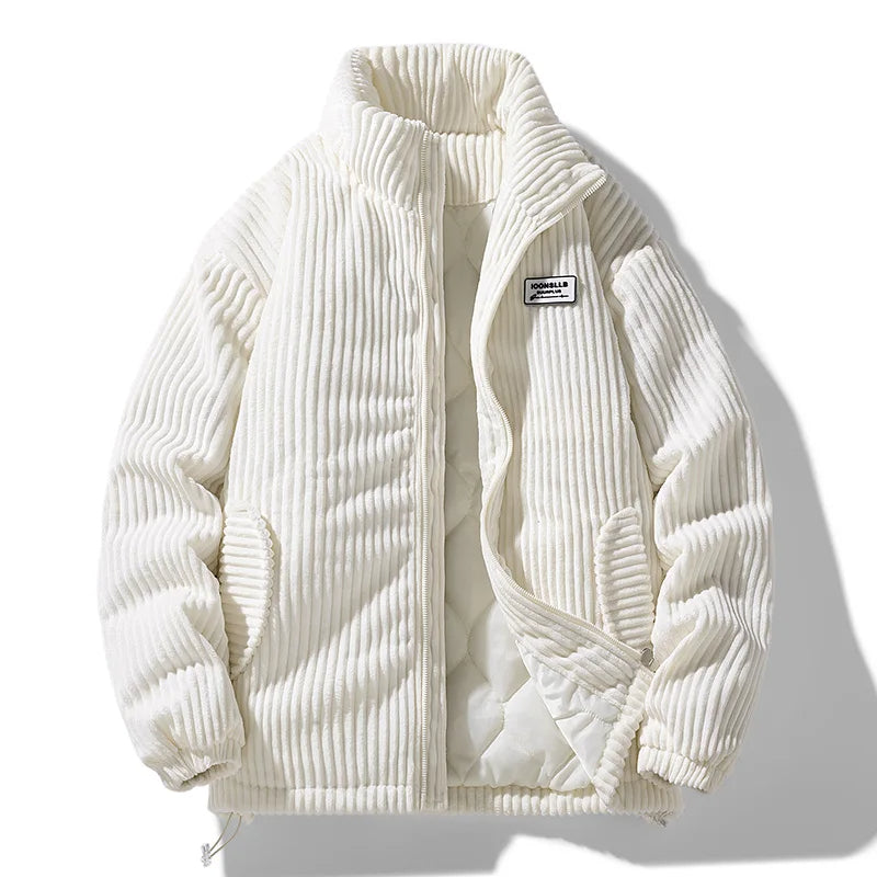 Drune | Gestepptes Cord-Samt-Jacke – Stil & Komfort Für Damen
