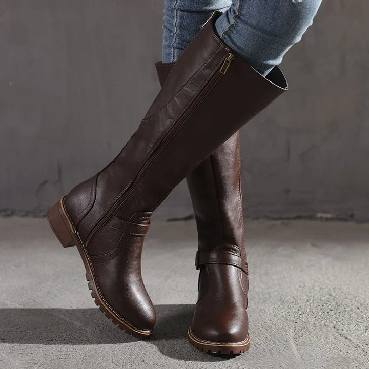 Drune | Elegante Lederstiefel – Trendige Damenstiefel für jeden Anlass