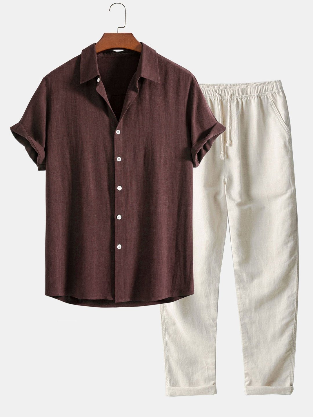 Drune | Herren Sommer Satz Mit Shirt Und Shorts Leicht, Atmungsaktiv & Stilvoll