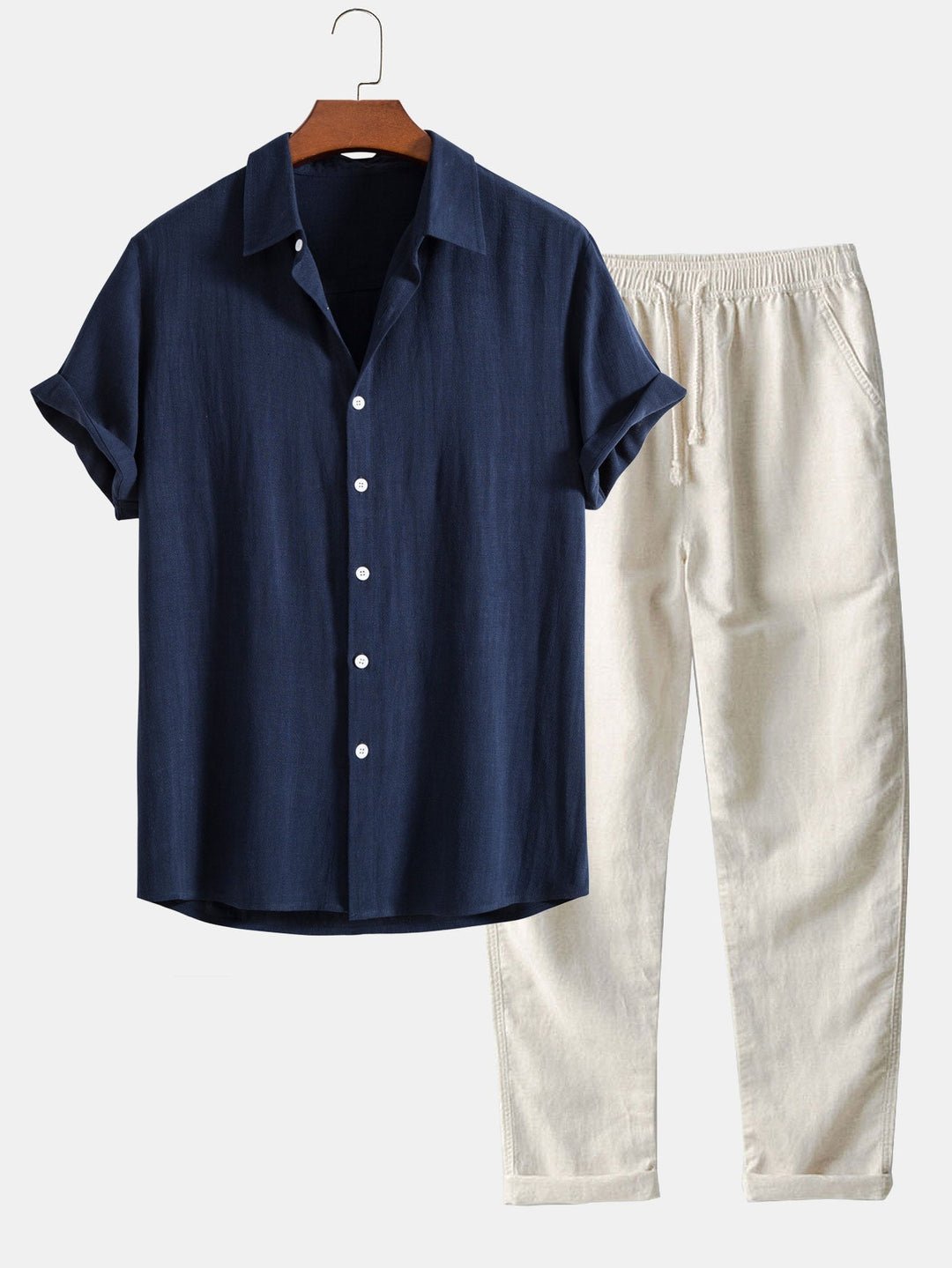 Drune | Herren Sommer Satz Mit Shirt Und Shorts Leicht, Atmungsaktiv & Stilvoll