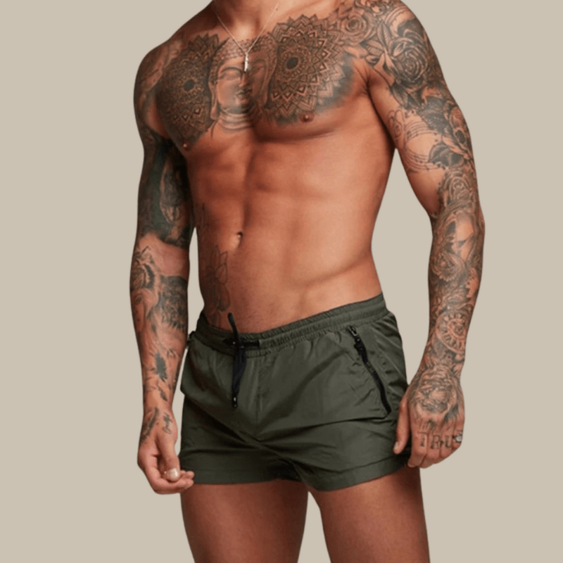 Drune | Herren Badehose Schnell Trocknende Schwimmshorts Mit Stretch