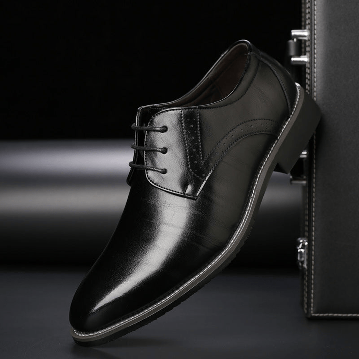 Drune | Stilvolle Herren Schuhe Schnürschuhe Mit Brogue Details