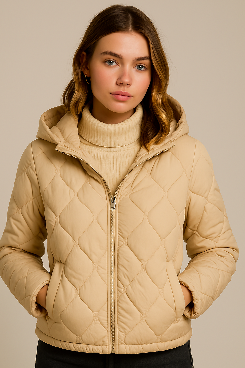 Drune | Damen gesteppte Pufferjacke