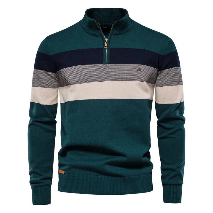 Drune | Warmer Strickpullover mit Reißverschluss für den Winter