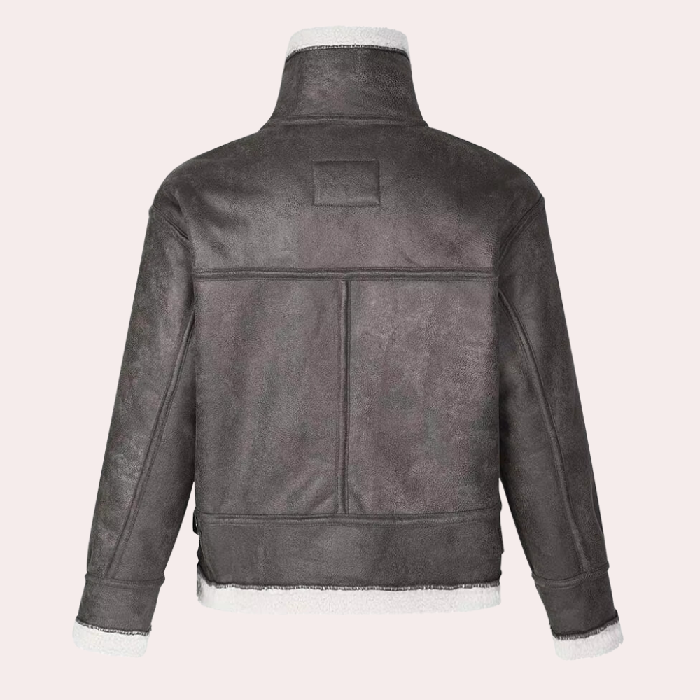 Drune | Herrenjacke in Schwarz und Braun