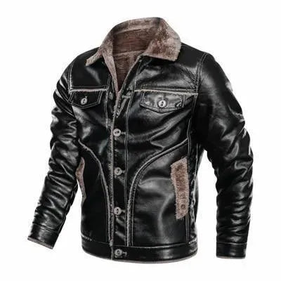 Drune | Johny Leder Motorradjacke für Männer