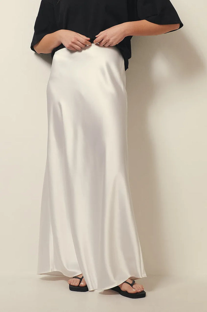 Drune | Satinrock Mit Hoher Taille Anna