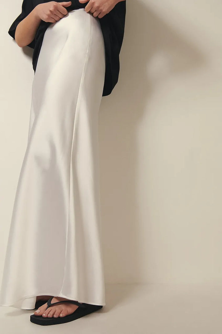 Drune | Satinrock Mit Hoher Taille Anna