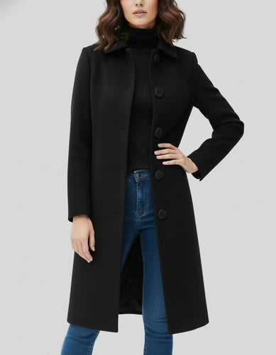 Drune | Damen Einfacher Winter-Trenchcoat