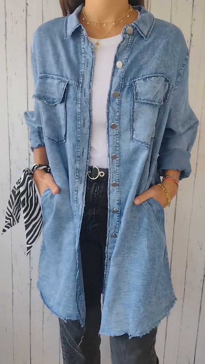 Drune | Bequeme Denimjacke