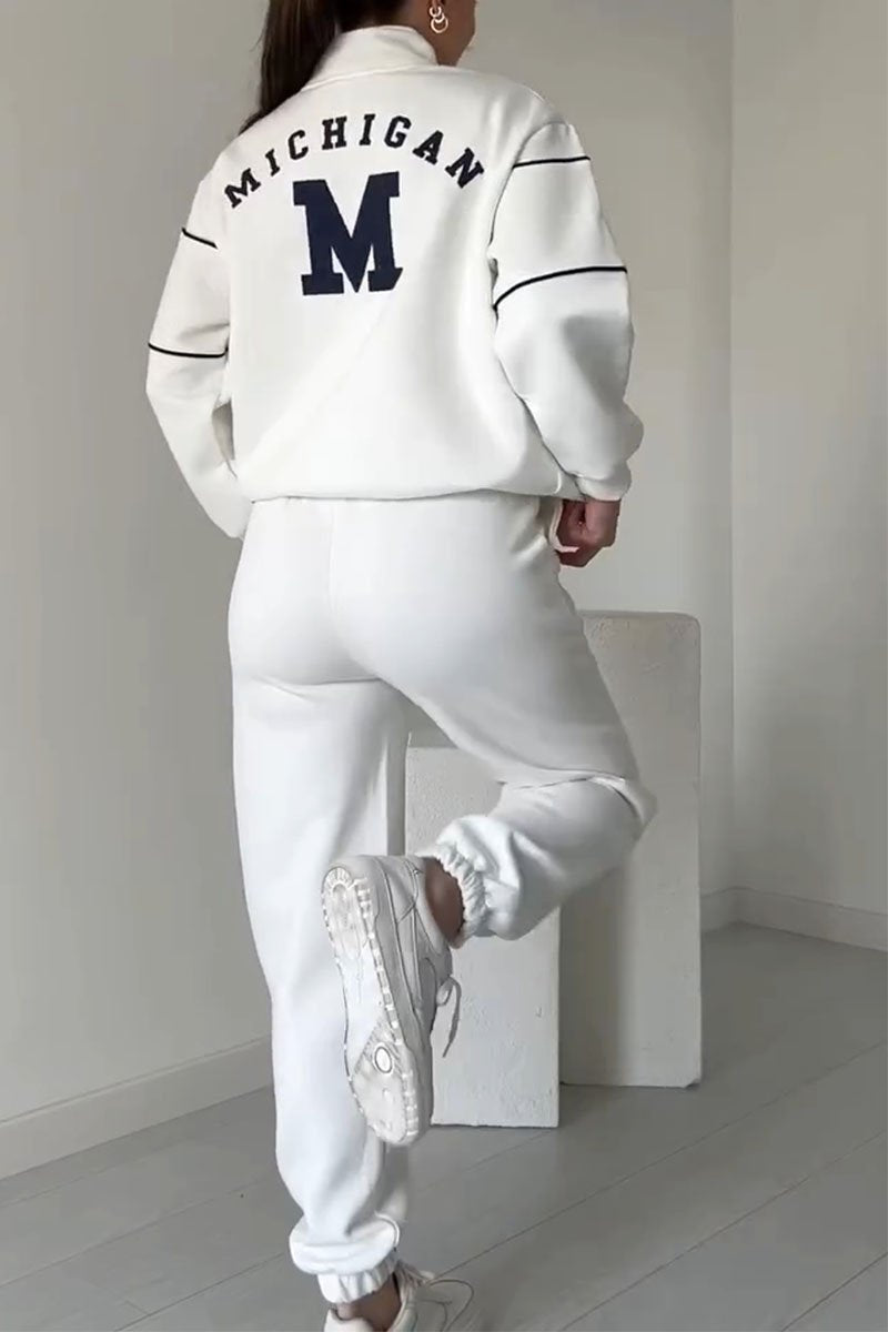 Drune | Zweiteiler Set - Pullover & Hose - Weich & Bequem - Baumwollmischung für Herbst & Winter