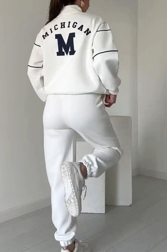 Drune | Zweiteiler Set - Pullover & Hose - Weich & Bequem - Baumwollmischung für Herbst & Winter