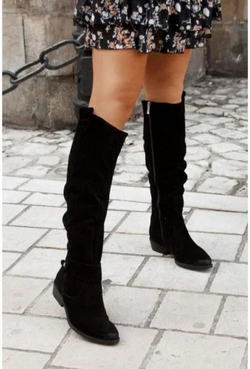 Drune Und Bequeme Overall-Stiefel