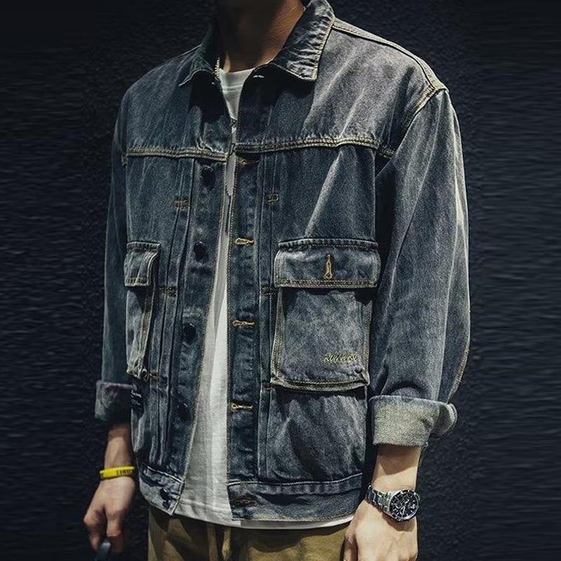 Drune | Denimjacke Mit Lässigem Schnitt