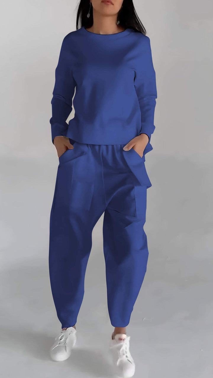 Drune | Funktionales Damensatz mit Leichtem Pullover Look