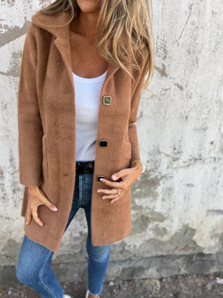 Drune | Weiche Wolljacke Zeitlose Eleganz Bequeme Passform