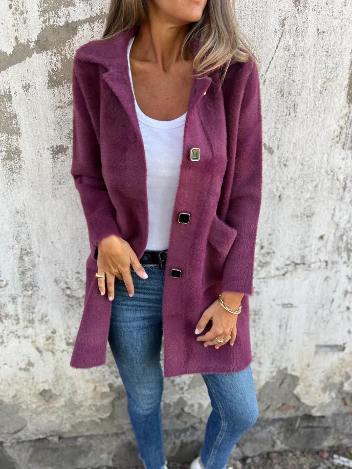 Drune | Weiche Wolljacke Zeitlose Eleganz Bequeme Passform