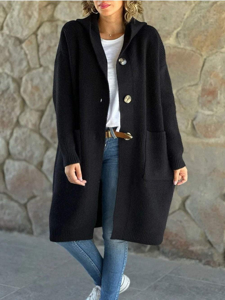Drune | Strick Hoodie Jacke für Frauen Herbst Edition