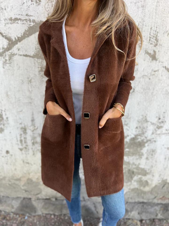 Drune | Weiche Wolljacke Zeitlose Eleganz Bequeme Passform