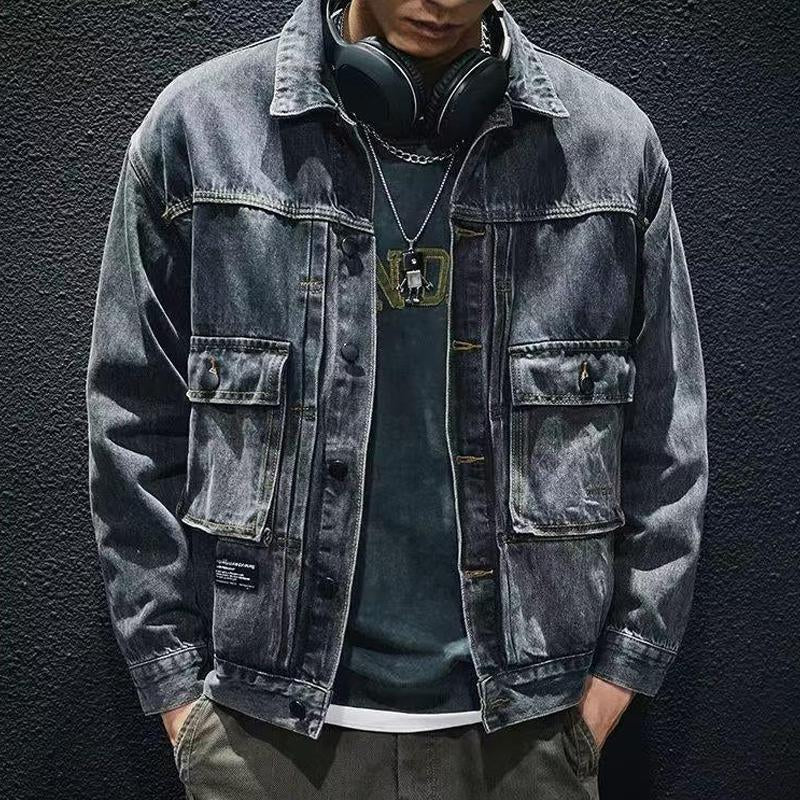 Drune | Denimjacke Mit Lässigem Schnitt