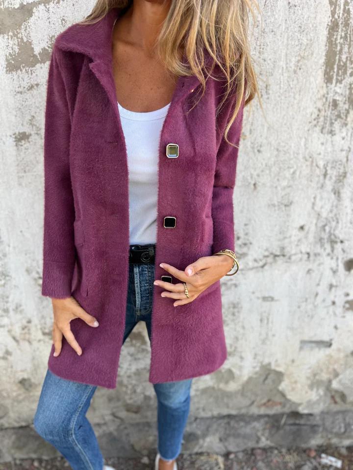 Drune | Weiche Wolljacke Zeitlose Eleganz Bequeme Passform