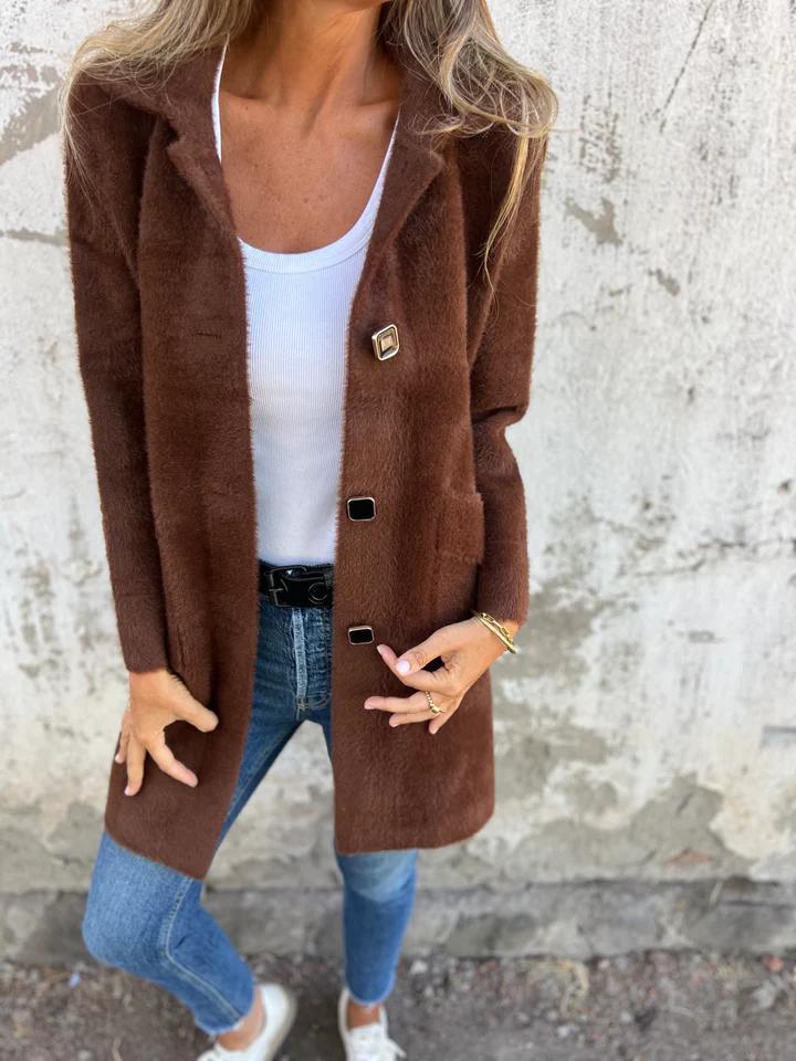 Drune | Weiche Wolljacke Zeitlose Eleganz Bequeme Passform