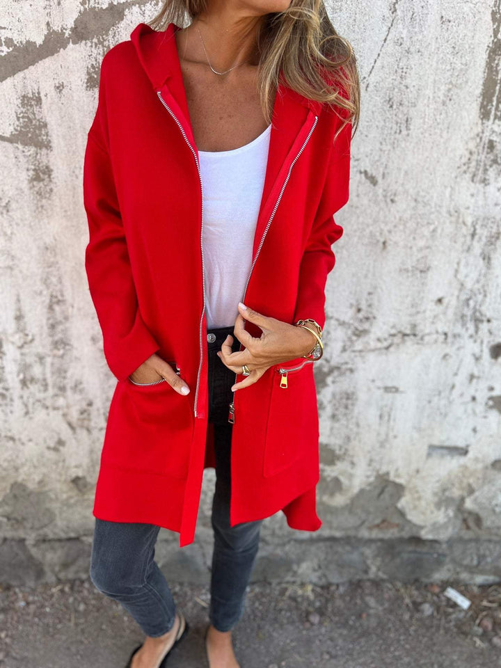 Drune | Langarmjacke mit Reißverschluss für Frauen