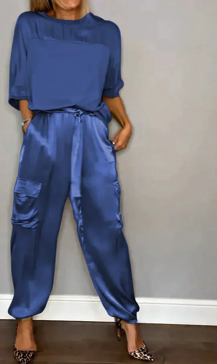 Drune | Satin Overall Anzug