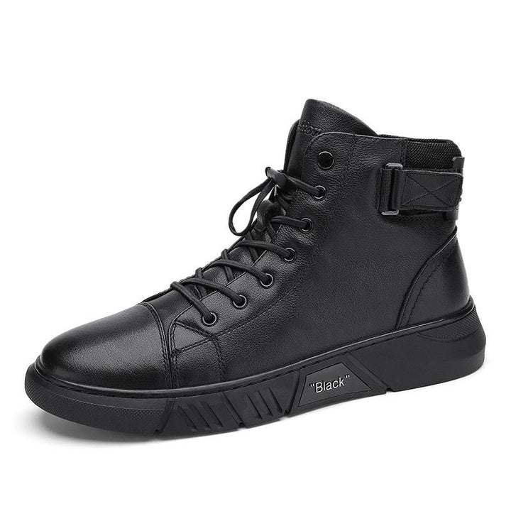 Drune | Robuste Schwarze Herrenschuhe