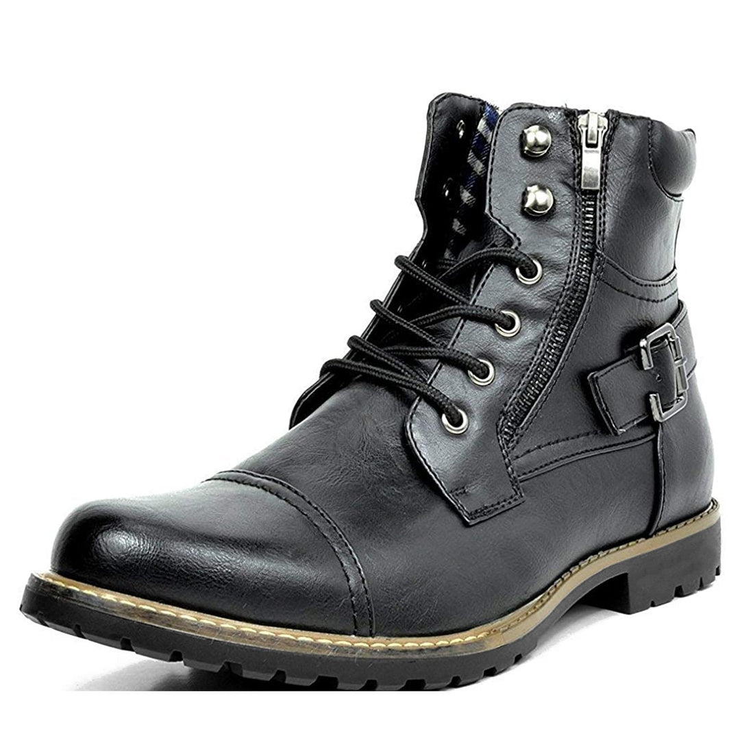 Drune | Leder Motorradstiefel