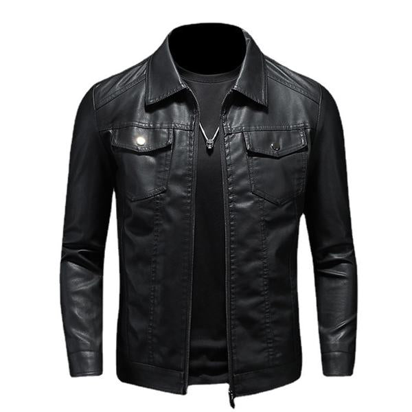 Drune | Revers Lederjacke