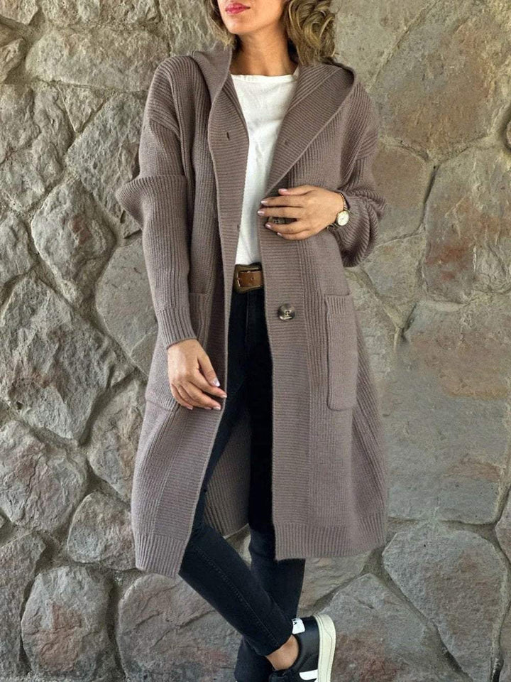 Drune | Strick Hoodie Jacke für Frauen Herbst Edition
