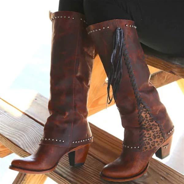 Drune | Rund Zehen Stiefel