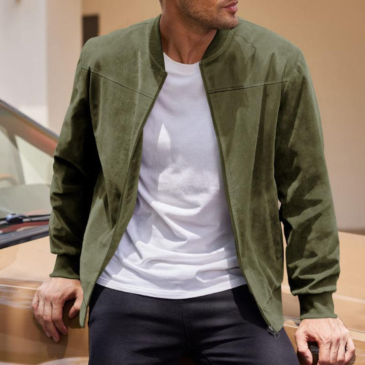 Drune | Retro Wildlederjacke für Herren