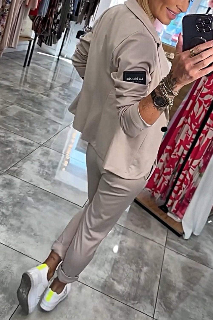 Drune | Zweiteiliges Satz Obere Jacke & Elastische Hose