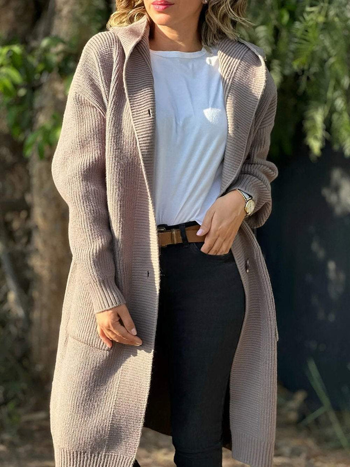 Drune | Strick Hoodie Jacke für Frauen Herbst Edition