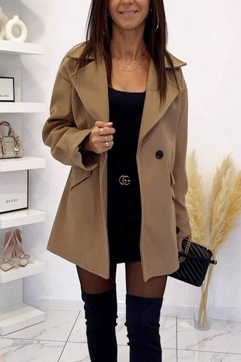 Drune | Doppeltgeknöpfter Blazer Sofisticated und Zeitlos Perfekt Für Den Alltagsstil