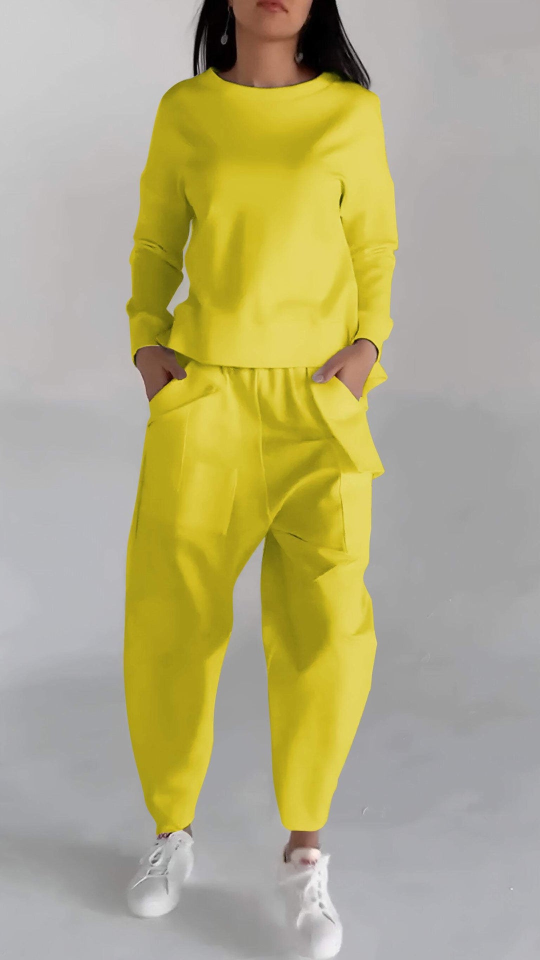 Drune | Funktionales Damensatz mit Leichtem Pullover Look