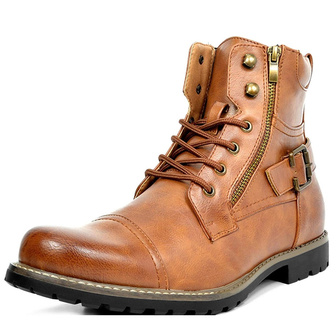 Drune | Leder Motorradstiefel