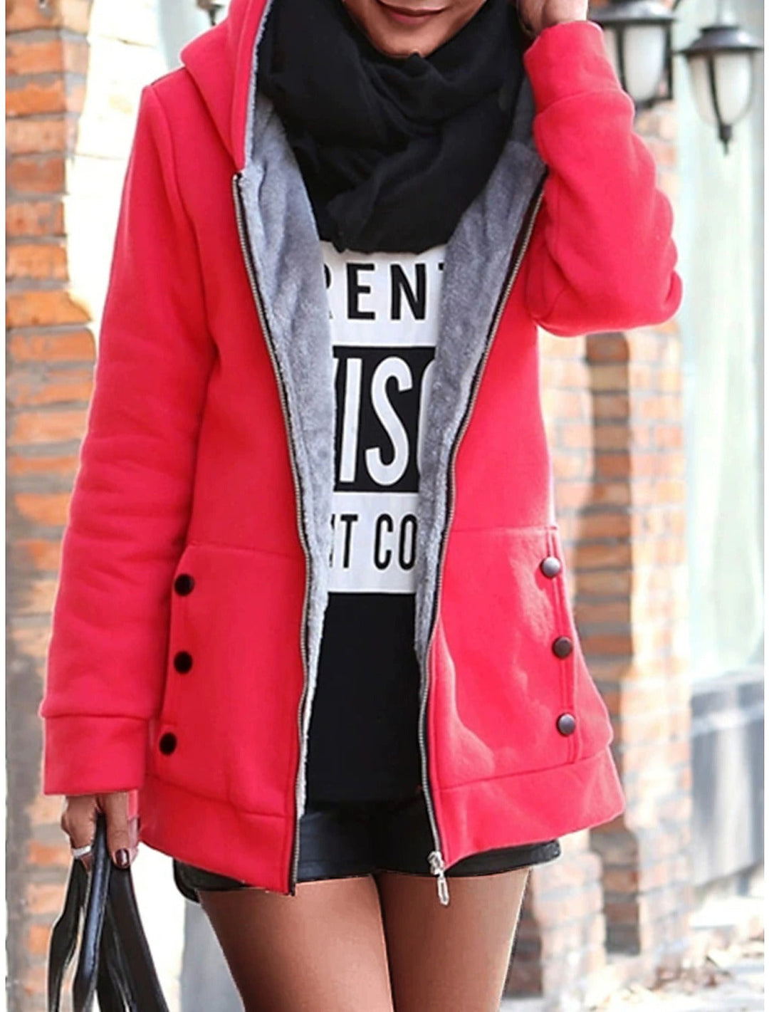 Drune | Winddichte Wintermantel Hoodie